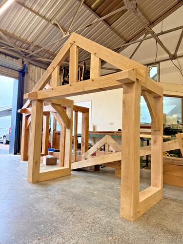 Display oak porch 2000mm - ex,