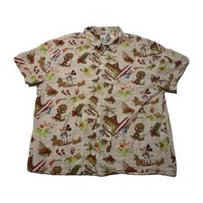 Disney Parks Mens Hawaiian