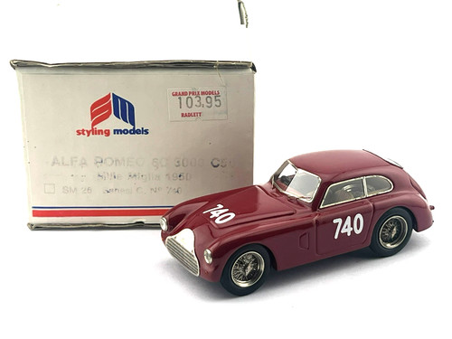 Bbr styling models alfa - bbr, 1/43