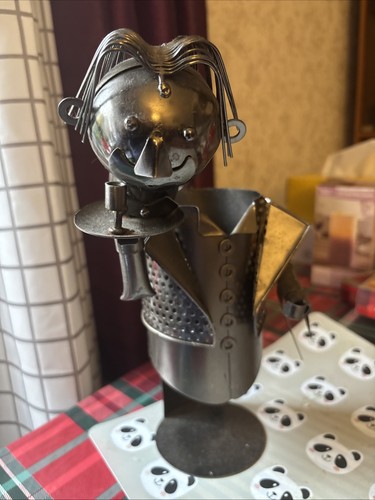 Metal wine bottle holder stand - holder,