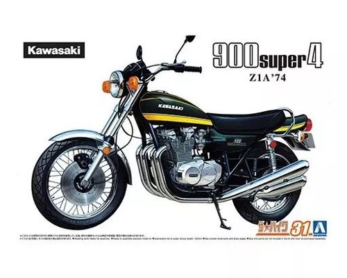 Aoshima kawasaki z1a 900 - 1/12,