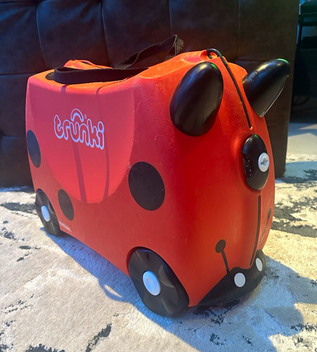 Trunki ride kids suitcase 4 - ride-on,