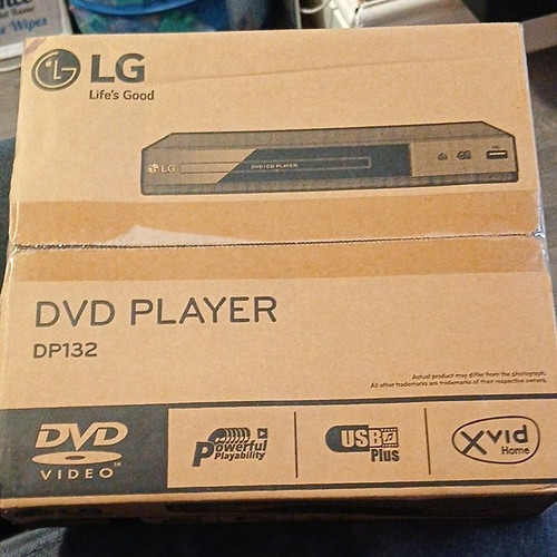 Dp132 dvd player - dp132, with