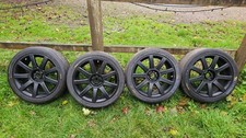 Michelin Slick tyres on Audi TT Mk1 8N, 18” 9 Spoke Alloy Wheel 8N0601025S 8J 