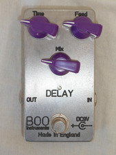 BOO Instruments ANALOGUE DELAY - Boutique Guitar Effects Pedal - made in England
