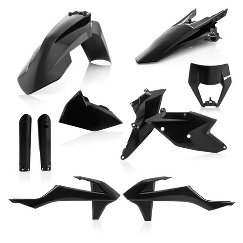 Ktm plastic kit exc excf - excf, 125