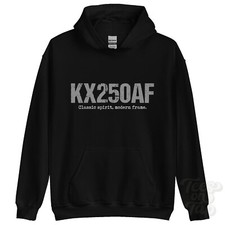 KX250AF: Classic spirit, modern frame hoodie motorcycle biker