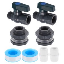 2 Set Rain Barrel Faucet Kit