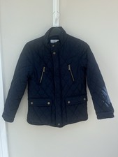 Boys Zara Navy Blue Quilted Jacket