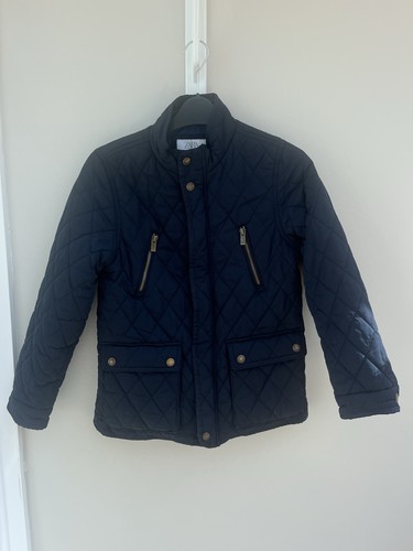 Boys zara navy - navy, quilted
