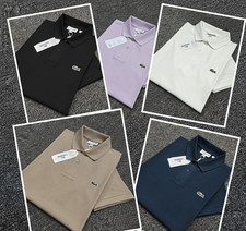 Lacoste Men’s Genuine Premium Polo Shirt – Original Designer Smart Casual