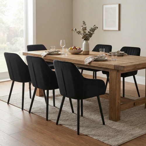 Elegant set modern dining - set, of