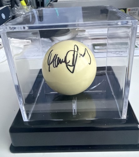 Steve davis signed white - steve,