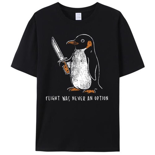 Funny penguin flight was never - flight,