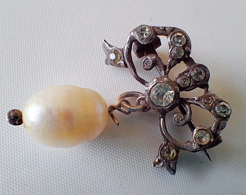 Antique edwardian silver - edwardian, paste