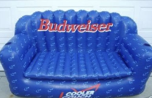 Budweiser cooler couch rare - budweiser,