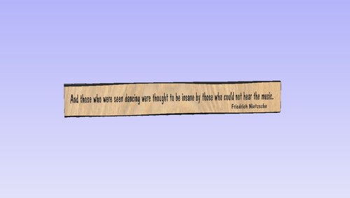 Custom order oak signs - order, 2