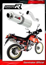 XT 600 2KF 2NF Exhaust ROUND Dominator Racing silencer muffler 1987 1988 1989