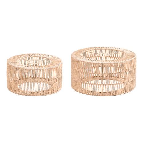 Paper rope lampshade - paper,