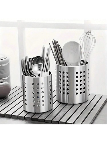 Stainless steel cutlery stand - cutlery,