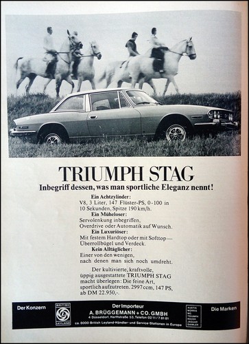 Triumph stag 147 hp - stag, v8,
