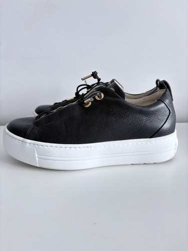 Paul green black leather - green,