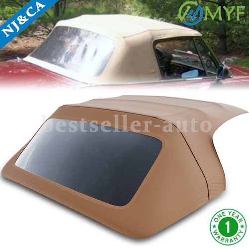 Tan convertible soft top - convertible, w/