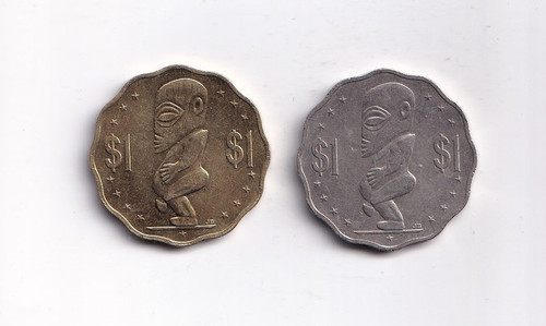 Cook islands dollar - islands, 1