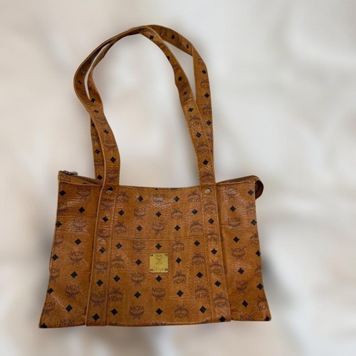 Mcm visetos print school tote - mcm,