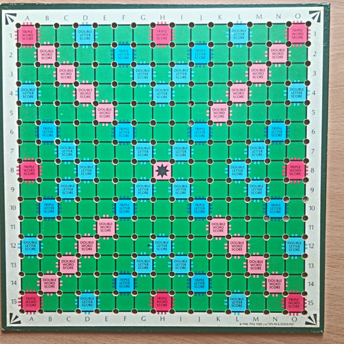 Scrabble travel board game set - travel,
