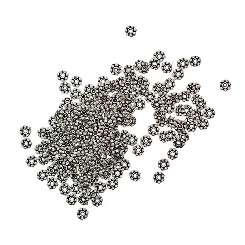 100 pcs 4mm charm tibetan - 100,