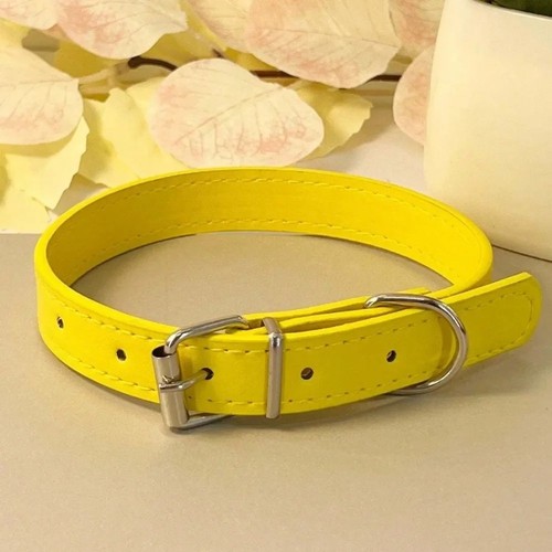 Leather dog collar for - pu,