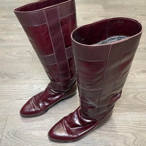 Charles david burgundy leather - david,