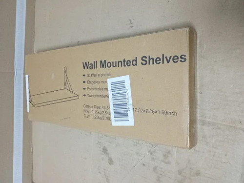 Agm wall mounted shelves - mounted,