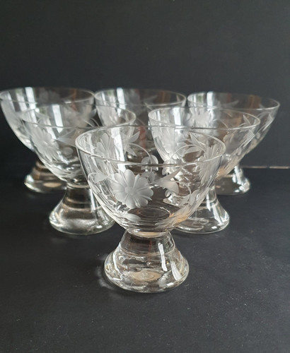 Mid century acid etched - x,