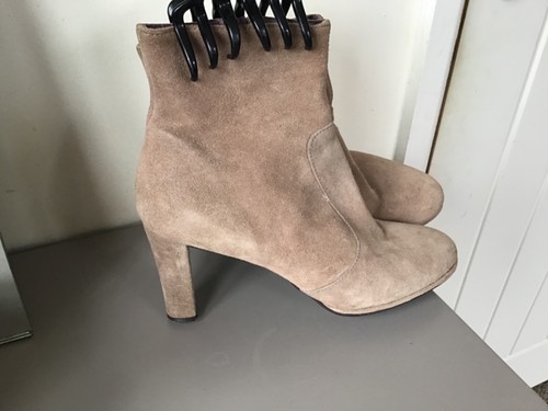 Boden cream suede ankle - , boots