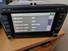 SKODA COLUMBUS DAB  Radio Head