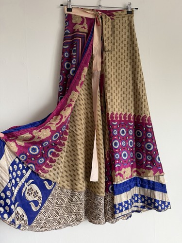 Boho magic wrap skirt - boho, women's