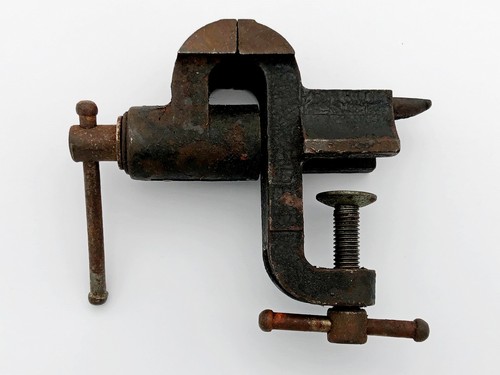 Desk vice with anvil - anvil, medium