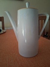 Seltmann Weiden Bavaria MONIKA Lidded Coffee Tea Pot Gold Trims.vgc