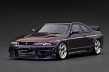 ignition model IG3657 1/18 NISMO 400R BCNR33 Midnight Purple Nissan Skyline GT-R