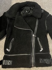 Stylish black biker-style