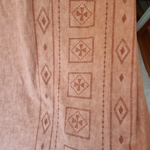 Terracotta curtains pair - curtains, –