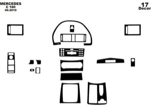 Dash kit decal trim for - kit,