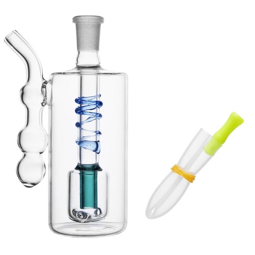 Small glass bong 10mm smoking - small,