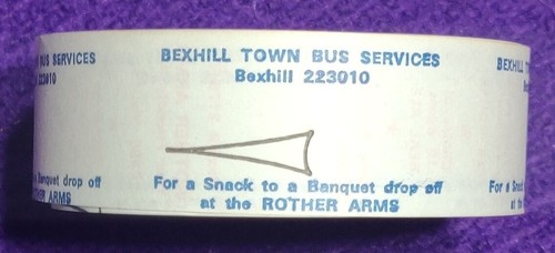 Bexhill town bus service - town,