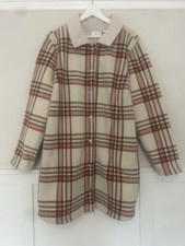 QVC Denim & Co. Fleece Check Sherpa Jacket. Size 2XL