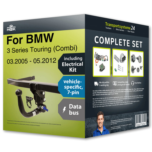 Towbar detachable for bmw - for, 3
