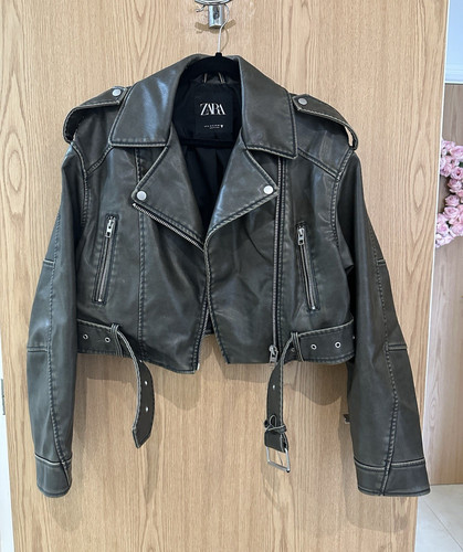Zara women faux leather - women’s,