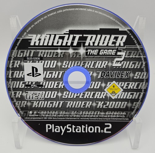 Knight rider the - game, (sony